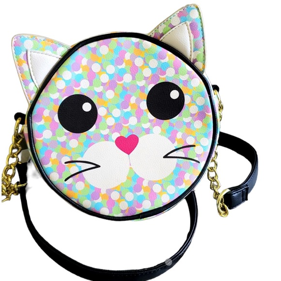 Betsey Johnson Handbags - NWOT RARE Betsy Johnson Vintage Kitty Cat Bag, VERY HARD TO FIND